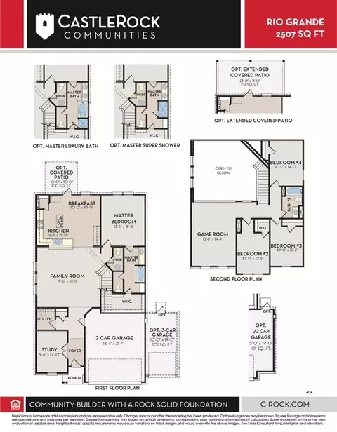 Floorplan - 3618 Compass Pointe Ct, Angleton, TX 77515 photo 1 of 1