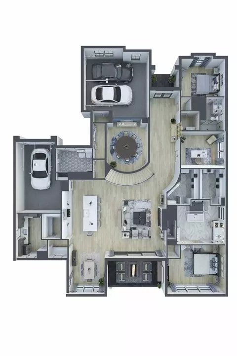 Floorplan - 4251 Hollow Wind Way, Spring, TX 77386 photo 1 of 9