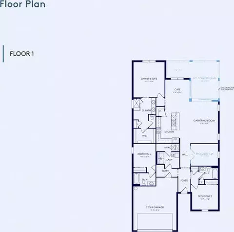 Floorplan - 9931 Johnson Oaks Gln, Parrish, FL 34219 photo 1 of 1