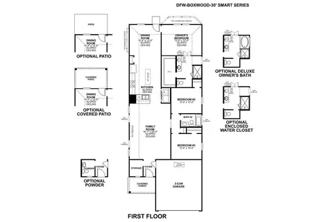 Floorplan - 6517 Adderly Rd, Pilot Point, TX 76258 photo 1 of 2