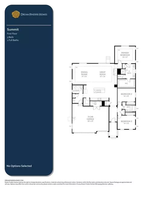 Floorplan - 5557 Portrush Loop, Elizabeth, CO 80107 photo 1 of 2