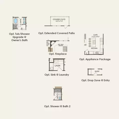 Floorplan - 1601 Josiah Dr, Anna, TX 75409 photo 1 of 1