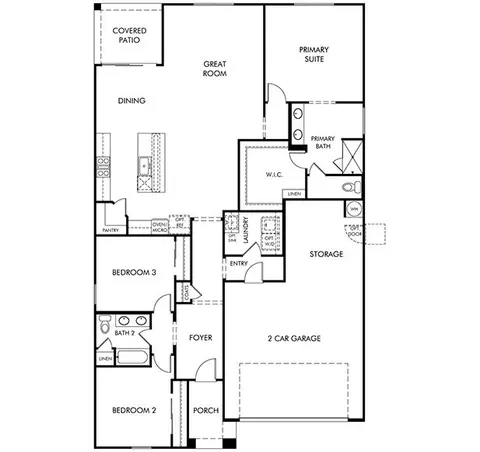Floorplan - 1397 E Cattle Graze Loop, Sahuarita, AZ 85629 photo 1 of 1