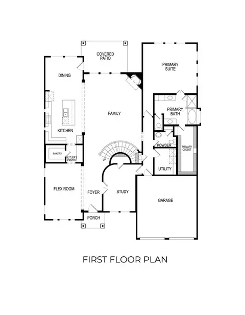 Floorplan - 521 Boulder Ave, Midlothian, TX 76065 photo 1 of 3