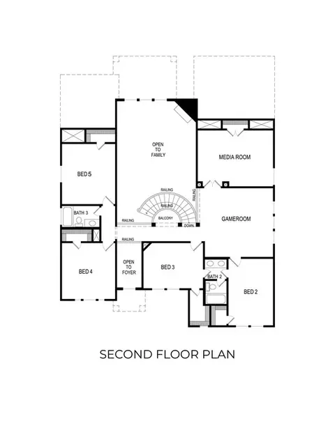 Floorplan - 521 Boulder Ave, Midlothian, TX 76065 photo 2 of 3