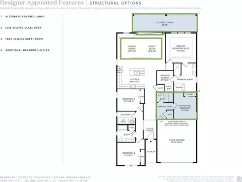 Floorplan - 213 Pine Leaf Dr, Saint Augustine, FL 32092 photo 2 of 2
