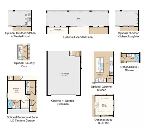 Floorplan - 1009 Tassleflower Trl, Saint Cloud, FL 34771 photo 1 of 1