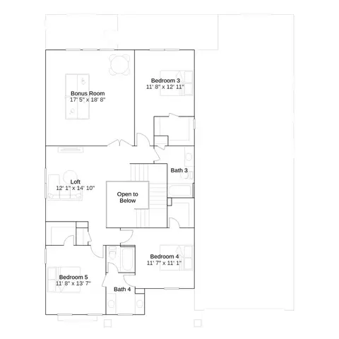Floorplan - 107 Fraiser St, Simpsonville, SC 29681 photo 2 of 2
