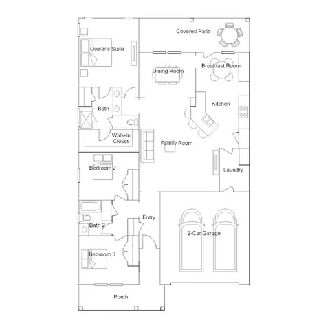 Floorplan - 1209 Beach Way Ln, North Myrtle Beach, SC 29582 photo 1 of 5