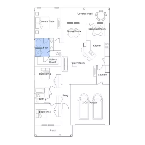 Floorplan - 1209 Beach Way Ln, North Myrtle Beach, SC 29582 photo 4 of 5