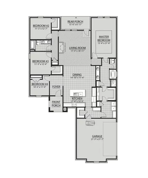 Floorplan - 370 Saw Grass Loop, Covington, LA 70435 photo 1 of 1