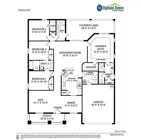 Floorplan - 5485 Buckeye Bend Dr, Saint Cloud, FL 34772 photo 1 of 1