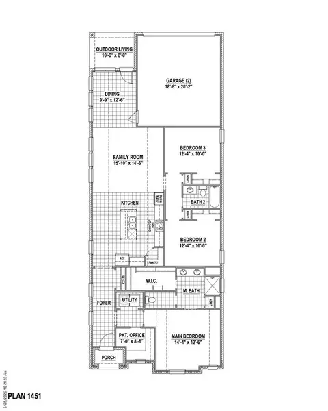 Floorplan - 4800 Triadic Ln, Prosper, TX 75078 photo 3 of 4