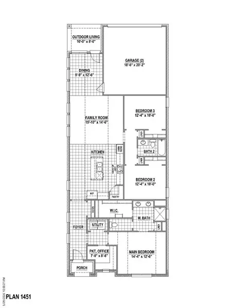 Floorplan - 4800 Triadic Ln, Prosper, TX 75078 photo 1 of 4