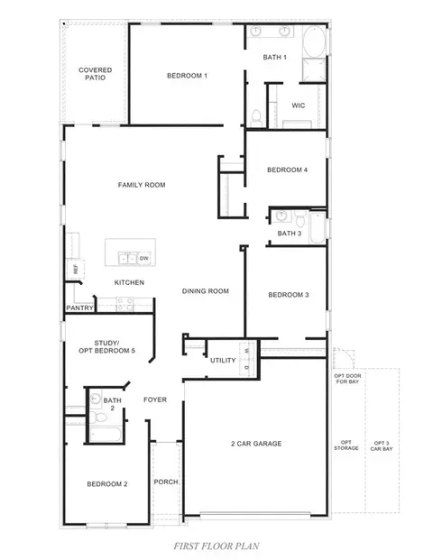 Floorplan - 602 Paisley Harbor Ct, Conroe, TX 77304 photo 1 of 2