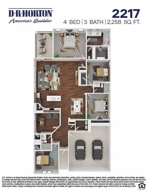 Floorplan - 602 Paisley Harbor Ct, Conroe, TX 77304 photo 2 of 2