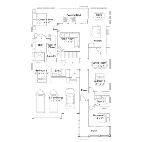 Floorplan - 24495 E Kettle Ct, Aurora, CO 80016 photo 1 of 1