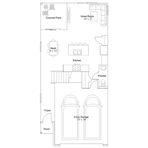 Floorplan - 7189 Honeysuckle Ct, Pendleton, IN 46064 photo 1 of 2