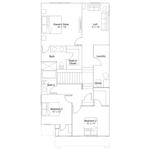 Floorplan - 7189 Honeysuckle Ct, Pendleton, IN 46064 photo 2 of 2