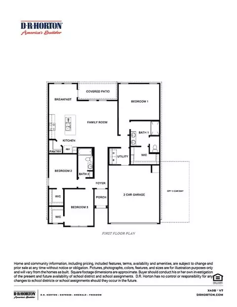 Floorplan - 27 Wolfsbridge Loop, Cabot, AR 72023 photo 1 of 1