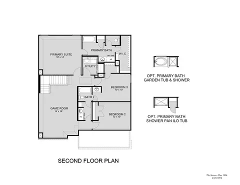 Floorplan - 16575 Willow Forest Dr, Conroe, TX 77302 photo 2 of 2