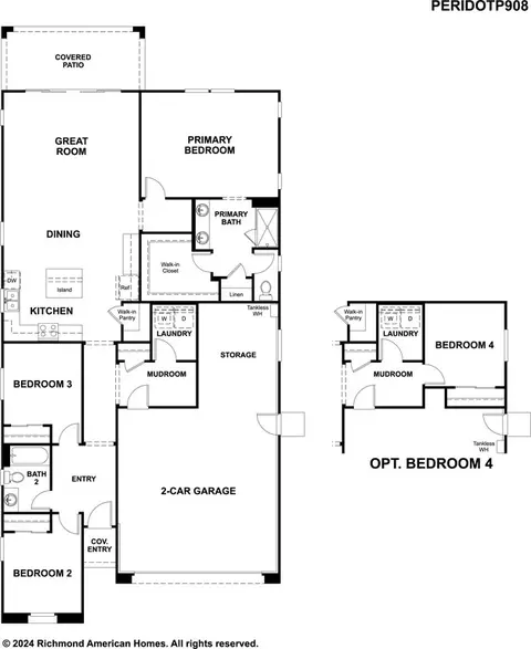 Floorplan - 5357 W Harmont Dr, Glendale, AZ 85302 photo 1 of 1