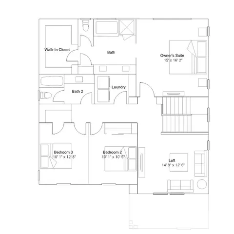 Floorplan - 16656 Barnett St, Lathrop, CA 95330 photo 2 of 2