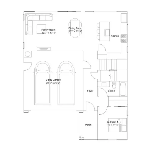 Floorplan - 16656 Barnett St, Lathrop, CA 95330 photo 1 of 2