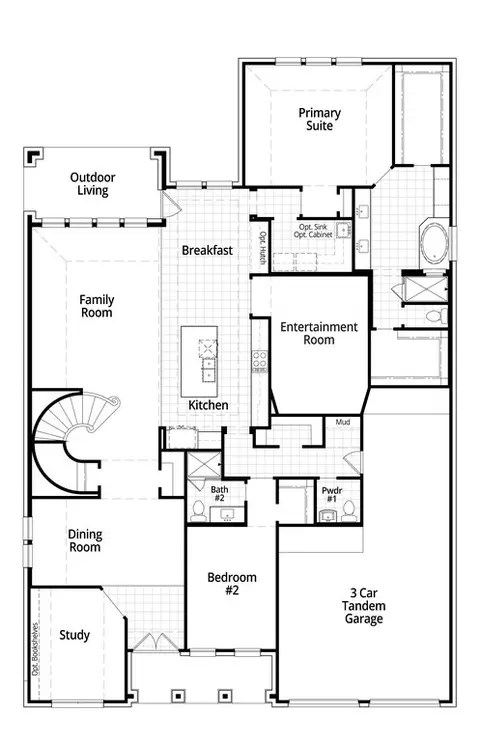Floorplan - 930 Shooting Star Dr, Prosper, TX 75078 photo 1 of 2