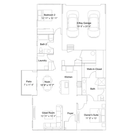 Floorplan - 3059 S Kendrick Pkwy, Morrison, CO 80465 photo 1 of 1