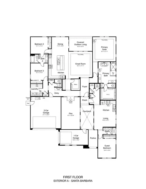 Floorplan - 1742 E Dew Drop Trl, Phoenix, AZ 85085 photo 1 of 1