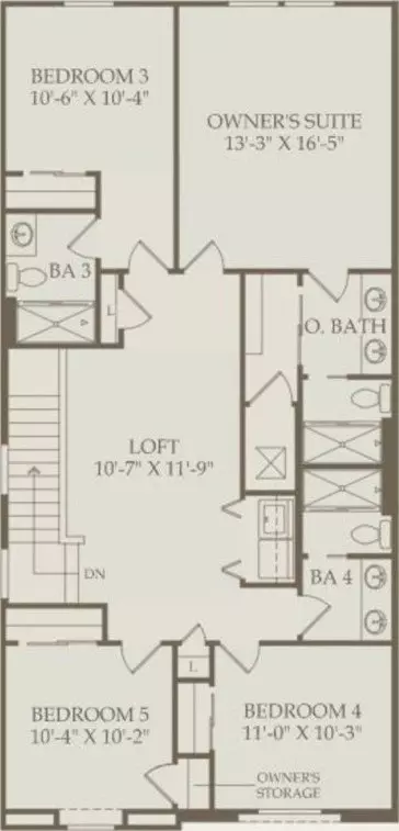 Floorplan - 1217 Emerald Row St, Clermont, FL 34714 photo 2 of 2
