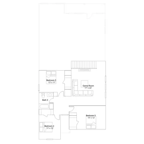 Floorplan - 23816 Tiny Moons Way, Elgin, TX 78621 photo 2 of 2