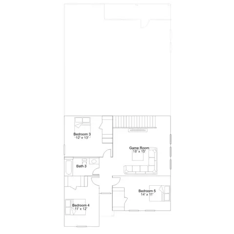 Floorplan - 23824 Tiny Moons Way, Elgin, TX 78621 photo 2 of 2