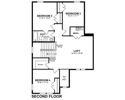 Floorplan - 416 Steels Bridge Rd, Canton, GA 30114 photo 1 of 1
