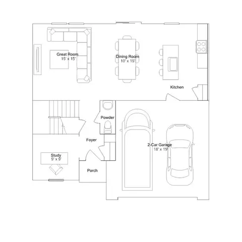 Floorplan - 302 River Birch Way, Warner Robins, GA 31093 photo 1 of 2