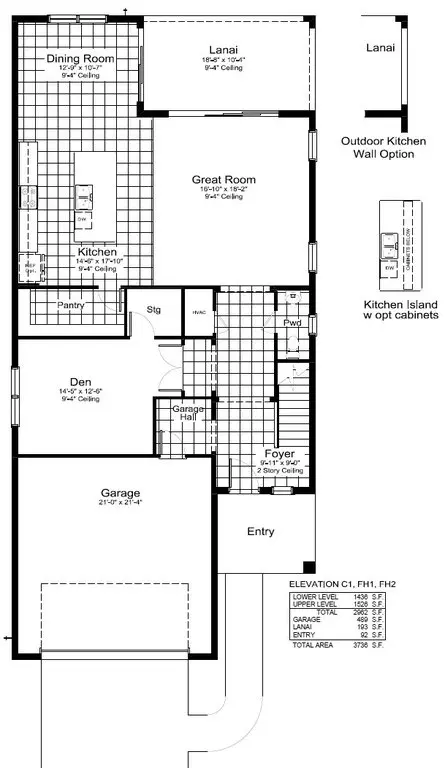 Floorplan - 18332 Foxtail Lp, Venice, FL 34293 photo 1 of 1