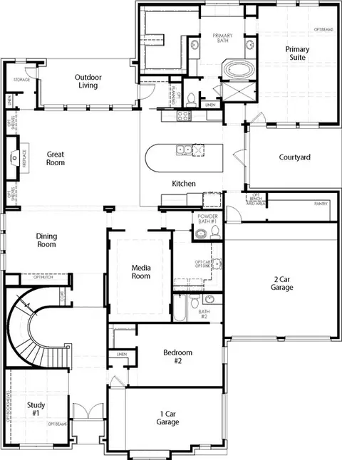 Floorplan - 2237 Pinner Ct, Celina, TX 75009 photo 1 of 2