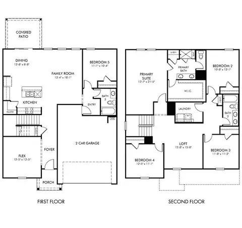 Floorplan - 2705 Tranquility Loop, Longs, SC 29568 photo 1 of 1