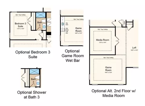 Floorplan - 1009 Tassleflower Trl, Saint Cloud, FL 34771 photo 2 of 2