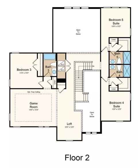 Floorplan - 1009 Tassleflower Trl, Saint Cloud, FL 34771 photo 1 of 2