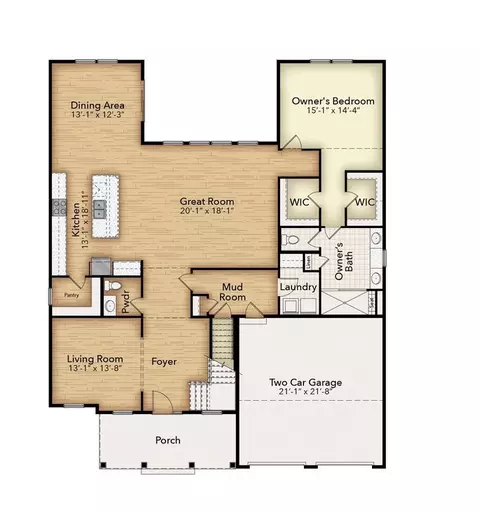 Floorplan - 23419 E Gate Dr, Frankford, DE 19945 photo 1 of 2