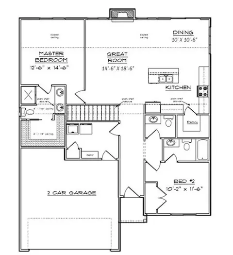 Floorplan - White Oak Ln, Granger, IA 50109 photo 1 of 1
