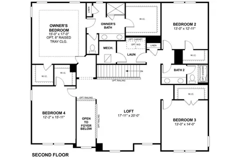 Floorplan - 111 Amber Glen Dr, Locust, NC 28097 photo 1 of 6