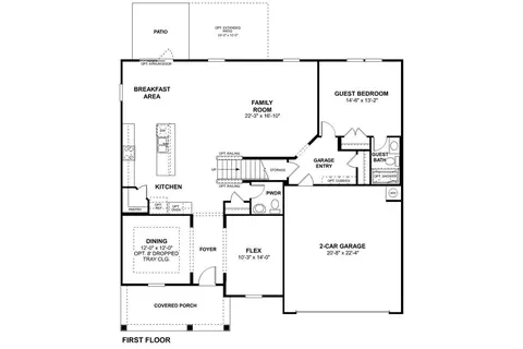 Floorplan - 111 Amber Glen Dr, Locust, NC 28097 photo 2 of 3