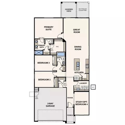 Floorplan - Models Closed, Maricopa, AZ 85138 photo 1 of 2