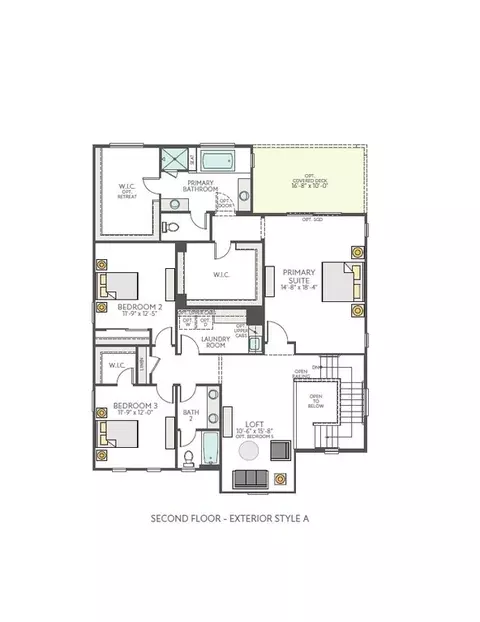 Floorplan - 4557 Strandberg Ave, Lathrop, CA 95330 photo 2 of 3