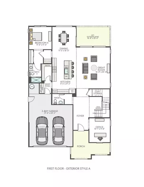 Floorplan - 4557 Strandberg Ave, Lathrop, CA 95330 photo 1 of 3