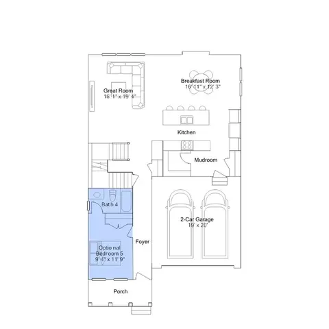 Floorplan - 85 Sandy Bottom Cir, Ranson, WV 25438 photo 2 of 9