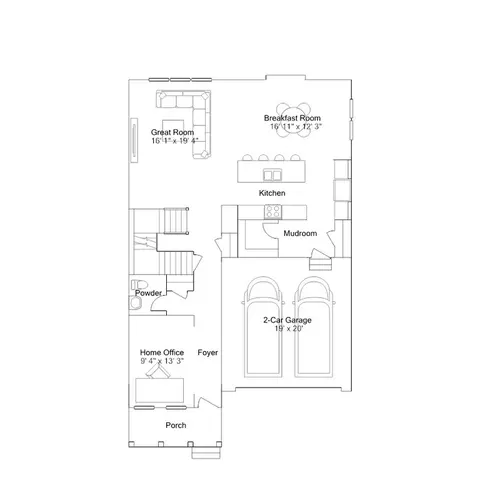 Floorplan - 85 Sandy Bottom Cir, Ranson, WV 25438 photo 1 of 9